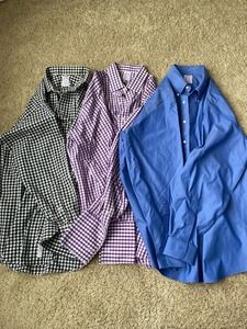 brooks brothers button down shirts 16-16 1/2 35